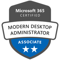 Microsoft 365 Certified: Modern Desktop Administrator Associate
