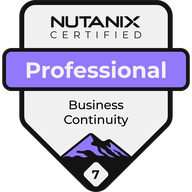 Nutanix Certified Professional - Business Continuity 7
