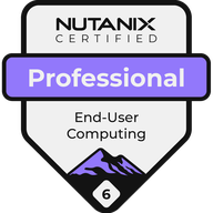 Nutanix Certified Professional - End User Computing 6