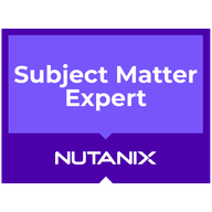 Nutanix University Subject Matter Expert