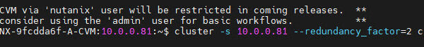 Single Node Cluster with Replication Factor 2