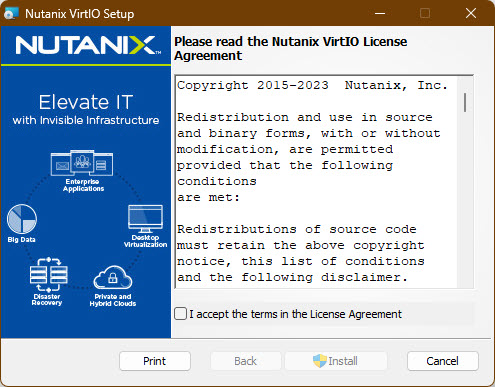 Slipstream VirtIO Drivers into Windows ISO to use on Nutanix AHV