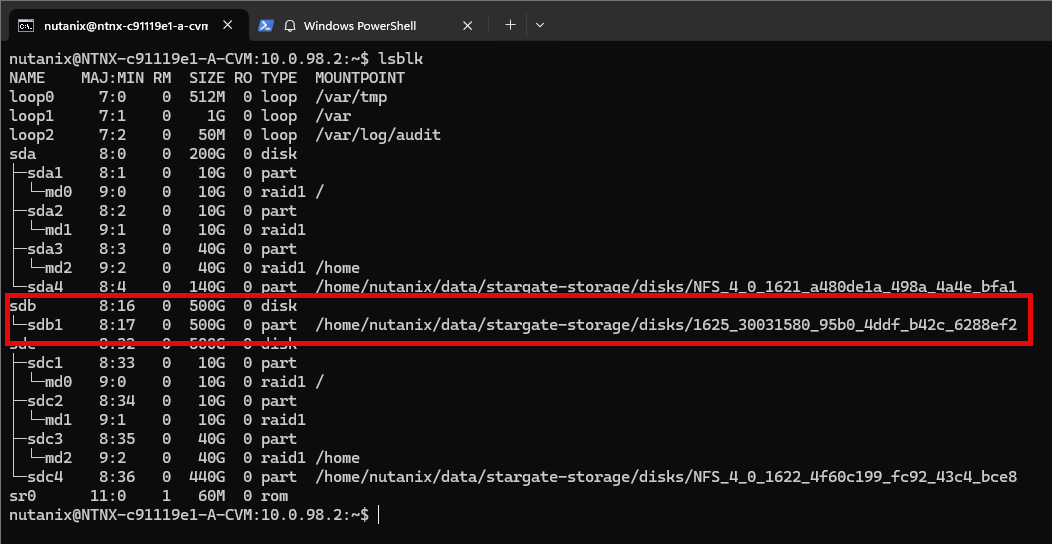 Adding extra disk to Nutanix Community Edition - Jeroen Tielen