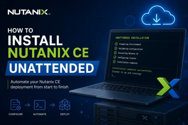 Silent Installation Nutanix Community Edition