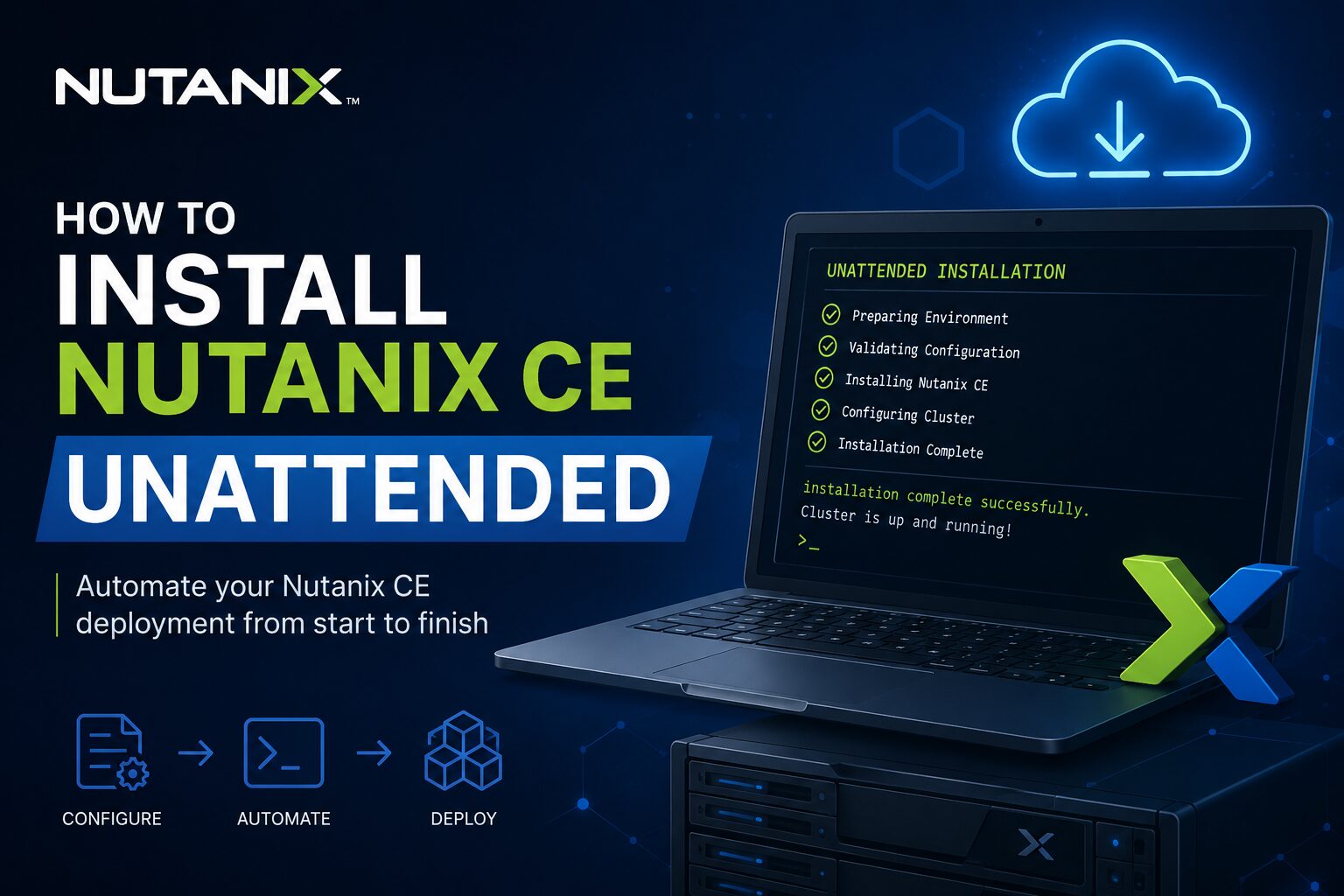 Silent Installation Nutanix Community Edition