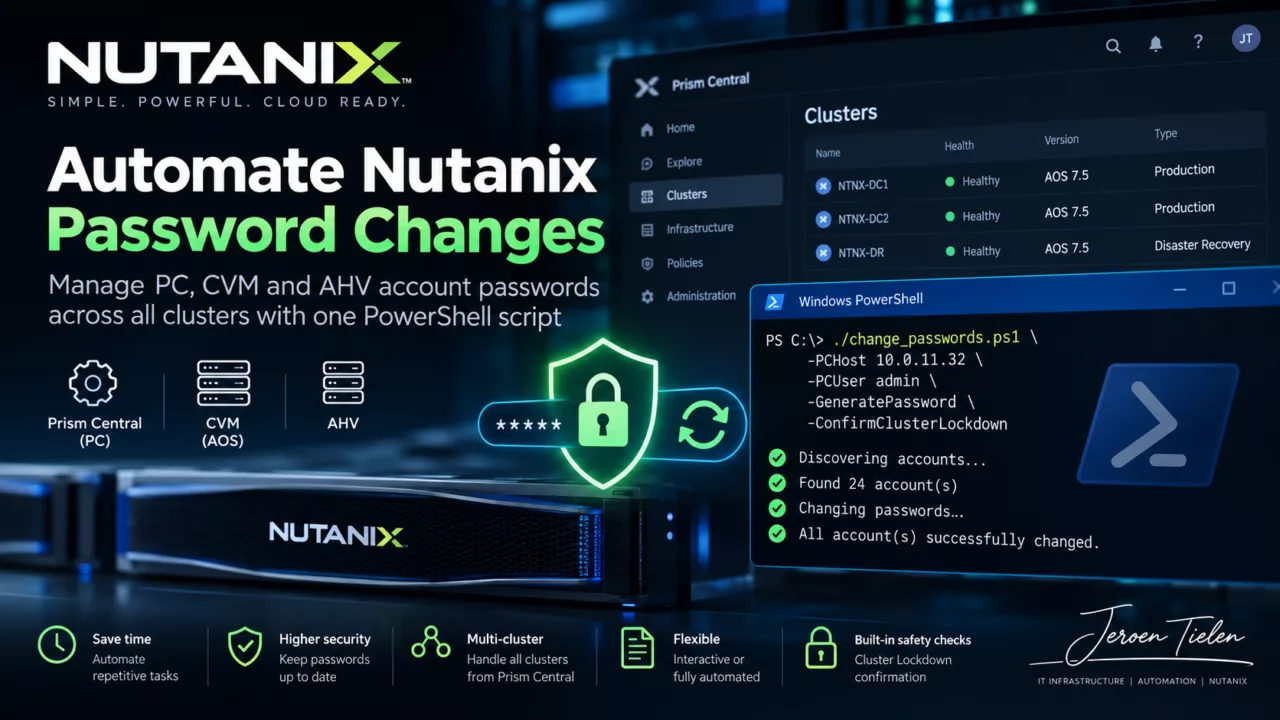 PowerShell script to API-Change all Nutanix password