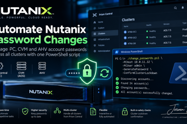 PowerShell script to API-Change all Nutanix password